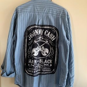 Johny Cash flannel